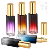 Segbeauty 0.34oz Empty Travel Perfume Atomizer Refillable, 5 Pack Mini Glass Perfume Spray Bottles, 10ml Portable Travel Cologne