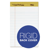 Tops 71500 The Legal Pad Ruled Perforated Pads, Narrow, 5 X 8, White, 50 Sheets, Dz