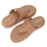 Ortho Joy Doctor Fancy Slipper For Women || Orthopedic Women'S Fancy Slippers For Women,Beige,5,B0CQCVW1YY