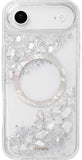 SCORPIFY for iPhone 17 Air Case [Compatible with MagSafe] with Gleam Pearl Luster,Cute Clear Magnetic Phone Cover Bumper for Wom