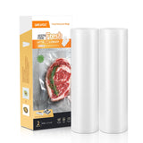 Wevac Vacuum Sealer Bag Rolls, 11x16' (2 Rolls), Heavy Duty Food Storage for Sous Vide, Freezer, Meal Prep, Keep Food Fresh Long