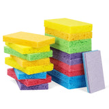 18 Pack Compassed Cellulose Sponge Nonstaining Kitchen Sponge