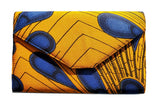 Dupsies Peacock African Print Clutch Purse