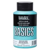 Liquitex BASICS Acrylic Paint, 13.5-oz bottle, Bright Aqua Green