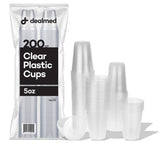 Dealmed 5 oz. Disposable Plastic Cups - 100% Recyclable Cups for Doctor's Offices, School Nurse's, Hospitals, at Home and More (