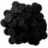 Playfully Ever After Black Craft Felt Circles (1.5 Inch 94pc)