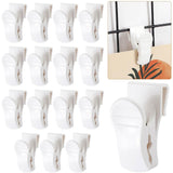 AmazingSpark 15 Pcs Gridwall Accessories Grid Wall Hooks Clips Hanging Display Sign Holder Panel Wall Wire Rack Clips for Retail