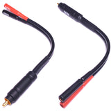 CNCESS RCA Male Plug to Banana Female Jack Adapter Cable, 2 Pack