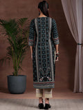 Libas Women'S Crepe Regular Kurta (29257_Black Black Xl
