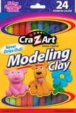 CraZArt Modeling Clay, 17.5 oz, 24 Count (10901)