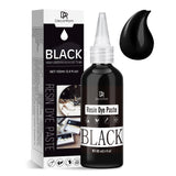 Black Epoxy Resin Pigment Paste - 3.4 fl.oz / 100ml High Concentrated Black Resin Dye Paste for Resin Art, River Table, UV Resin