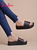 Shoetopia Women'S Heeled Sandal-4 Kids Uk (Naughty-Black)-Eu37,Black,4,B0D4JT2T3B