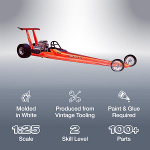 Amt Tommy Ivo Rear Engine Dragster 1:25 Scale Model Kit