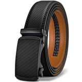 Zoro United Belt For Men Leather With Zinc Alloy Autolock Buckle For Formal/Casual Wear (Fits Up To 40 Inches Waist) (Black Hg01