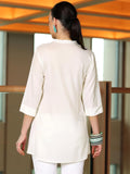 Libas Women'S Straight Tunics (58211_Off White Off White M