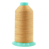 Mandala Crafts Size 277 840D T270 Bonded Nylon Thread - Blonde 800 YDs Tex 270 Heavy Duty Sewing Threads for Leather, Jeans, Wea