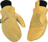 Kinco, KIN901TXL, Premium Leather Work and Ski Mitt with Nikwax Waterproof Wax, XLarge