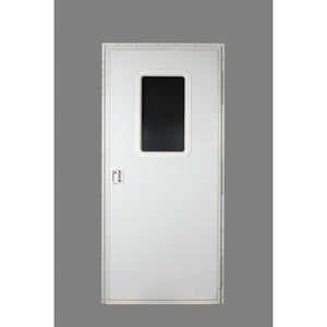 Ap Products 015-217718 Rv Square Entrance Door - 26 X 78, Polar White