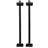 Oriental Furniture Silk Screen Brackets Black 36, Gold