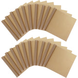 Selizo 20 Pack Teflon Sheet for Heat Press, Heat Transfer Press Cover Paper Heat Resistant Transfer Protector Mats for Cricut Ir