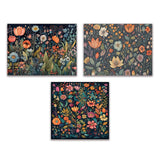 Tiwabb 3 Pack Flower Diamond Art Kits for Adults Beginners,Diamond Painting Kits for Adults,5D Full Drill DIY Diamond Dot Gem Ar
