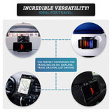 AirGLO Flex Flap - Adjustable, Portable Phone Stand for Travel, Home, Desk, Bed, Treadmill, iPad, Tablet