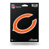 Rico NFL Chicago Bears Die Cut Vinyl Decal, 9 x 5 x 0.2