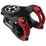SPANK Split Enduro Trail Shotpeen Anodized Bicycle Stem, Black/Red, 38mm