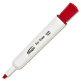 Integra DryErase Marker, Chisel Tip, Red (ITA33309)