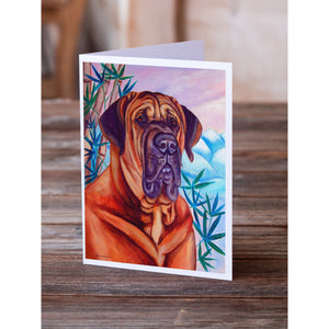 Tosa Inu Greeting Cards And Envelopes Pack Of 8