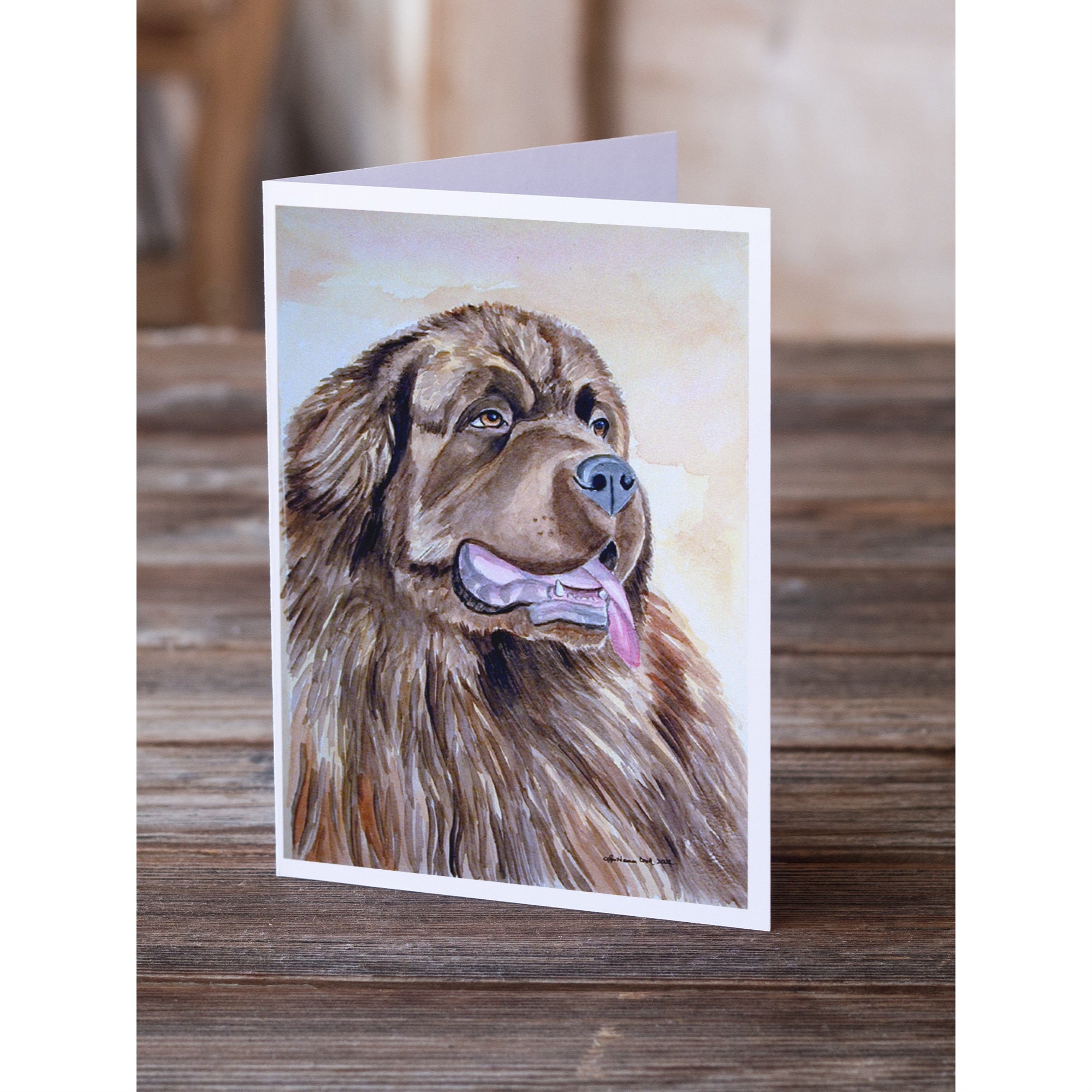 Newfoundland Greeting Cards And Envelopes Pack Of 8