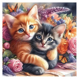 Kulvci Diamond Art Painting Kits for Adults Cat, Diamond Art Kits for Beginners, 5D DIY Full Drill Gem Craft for Home Decor Gift