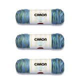 Caron Simply Soft Spring Brook Paints Yarn - 3 Pack of 141g/5oz - Acrylic - 4 Medium (Worsted) - 235 Yards - Knitting/Crochet, 6