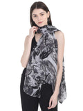 Fabseasons Printed Cotton Scarf, Scarves, Stole & Shawl For Summer & Winter For Women, Size 90 * 180 Cms