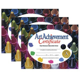 Art Achievement Certificate, 8.5 x 11, 30 Per Pack, 3 Packs