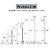 13Pcs Stainless Steel Lab Spatula Micro Scoop Reagent Laboratory Mixing Spatula 22Cm Long Sampling Spoon