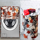 KANUSHI Industries Designer Laundry Bag+1 Pc Washable & Dustproof Front Load Automatic Washing Machine Cover (Suitable for 6 Kg,
