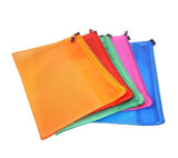 Ang Transparent Plastic Document Pouch | Clear Zipper File Bag | Waterproof A4 Size Travel Document Holder | Storage Pouch For O