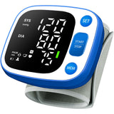 Oklar Blood Pressure Monitors for Home Use Rechargeable Wrist Digital BP Machine Cuff with LED Backlit Display, Voice Broadcast,