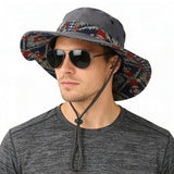 Gustave Wide Brim Sun Hat For Men & Women, Waterproof Quickdry Outdoor Hat Cap For Men With Upf Protection, Breathable Foldable 