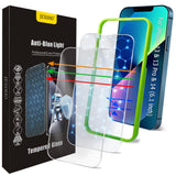 JESOHO Colorless Blue Light Screen Protector for iPhone 13/13 pro/14/16e/17e [6.1 Inch] Tempered Glass Films, HD Clear, 9H Hardn