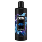 AXE Fine Fragrance Collection Body Wash For Men Blue Lavender 12h Refreshing Scent Shower Gel Infused with Lavender, Mint, and A