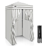 EAGLE PEAK Flex Ultra Compact 4x4 Pop-up Canopy, Sun Shelter, Changing Room, Portable Privacy Canopy Cabana for Pool, Fashion Ph