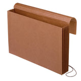 Pendaflex Extra Wide Wallet, Elastic Closure, Legal Size, 5 1/4 Inch Expansion, Red 30772