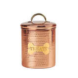 Amici Pet King Charles XL Amici Home Copper Dog Food Canister-104, X-Large/104 oz