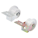 PrimeLine R 7147 1 Front Drawer Guide Rollers, White