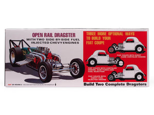Amt Fiat Double Dragster 1:25 Scale Model Kit