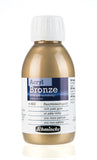 Schmincke - Acrylic bronze, rich pale gold, 150 ml, 15 822 020, shiny metallic effects on acrylic paintings, paper, canvas, wood