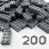 1800Pcs Building Bricks, Classic Bulk Small Blocks, Classic Building Bricks Set Basic Building Blocks(Blue Green White)