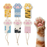 Etenpo Cat Paw Dish Sponge for Pet Bowls and Kitchen, 6 Pack Cute Kitchen Sponges for Dishes, Expandable Dog Sponge for Cleaning